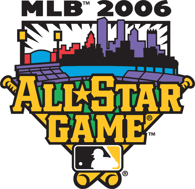 MLB All-Star Game 2006 Alternate Logo v4 iron on heat transfer
